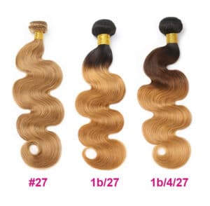 color 27 bundle hair